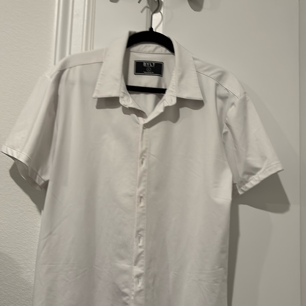 BYLT Basics White Dress Shirt